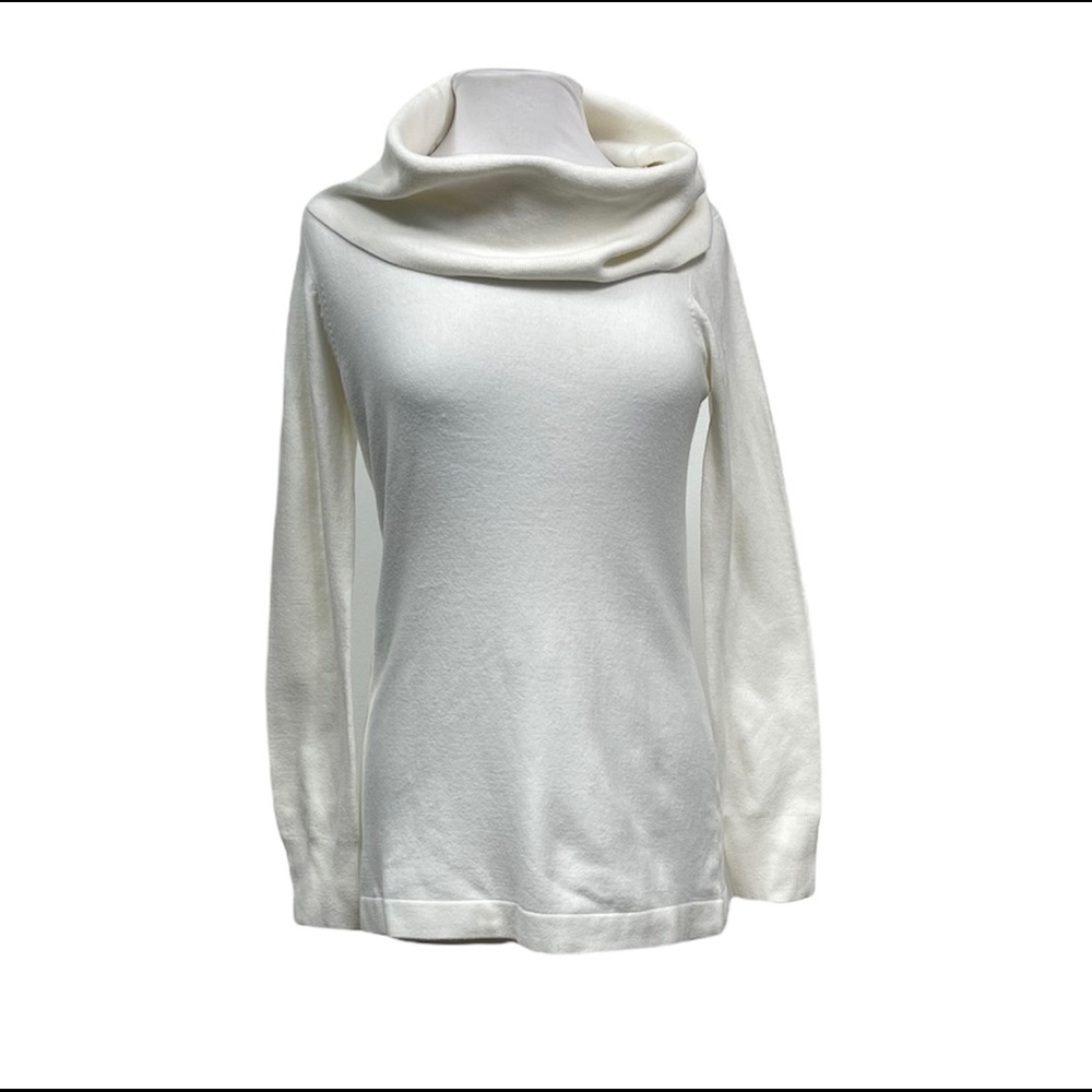 French Connection Women's Long Sleeve Cowl Neck Sweater Size Large